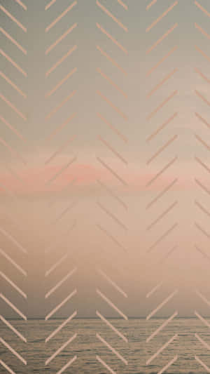 Estetiese Vsco-patroonagtergrond — Estetiese patroon Muurpapier