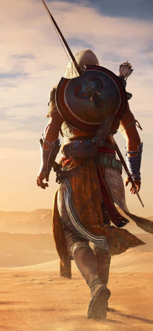 Iphone X Assassin's Creed Origins Agtergrond — Galaxy S26 Ultra Muurpapier