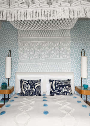 Knus Klein Slaapkamer Huis Interieur — Vivo Pad5e Muurpapier