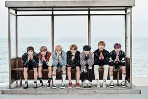 Koel BTS-skootrekenaar-albumvoorskou — Bts skootrekenaar Muurpapier