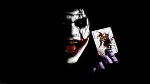 Koel Foon Joker — Koeelfoon Muurpapier