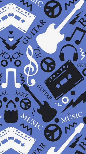 Koel Foonmusiek — Koeelfoon Muurpapier