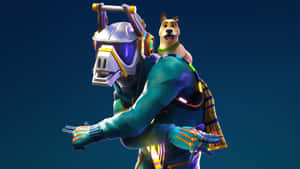 Koel Fortnite-agtergrond