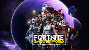Koel Fortnite-agtergrond