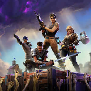 Koel Fortnite-agtergrond