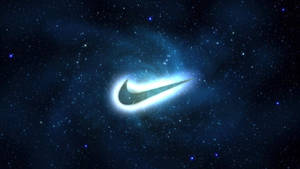 Koel Nike-handelsmerk in die Ruimte — Cool Nike Muurpapier