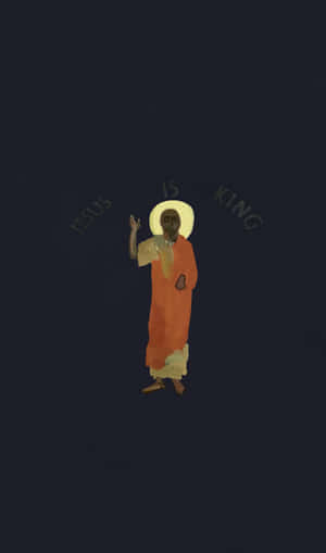 Jesus Is King — Tecno Megapad Pro Muurpapier