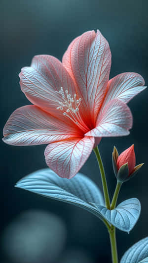 blom,koraal,pienk,wit,gradiënt,blomblare,bloeisel,natuur,delikaat,nabyfoto — 1440x2560 Muurpapier