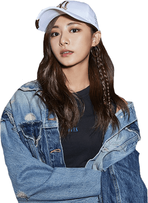 Kpop Idol in Gemaklike Denim-uitrusting
