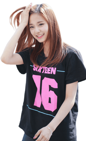 Kpop Star Sixteen T-hemp Glimlag