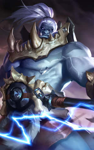 Kragbron Balmond Mobile Legend — Moto Pad 60 Lite Muurpapier