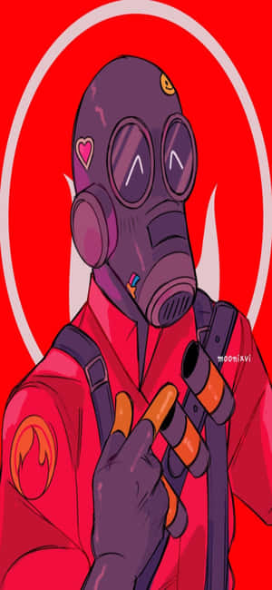 Iphone Xs Tf2 Agtergrond — iPhone 15 Pro Muurpapier