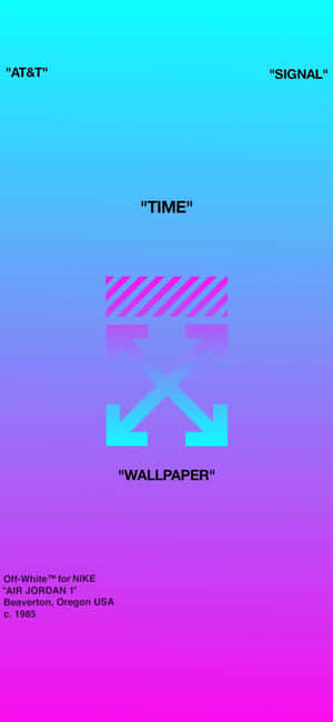 Off White iPad — iPhone Air Muurpapier