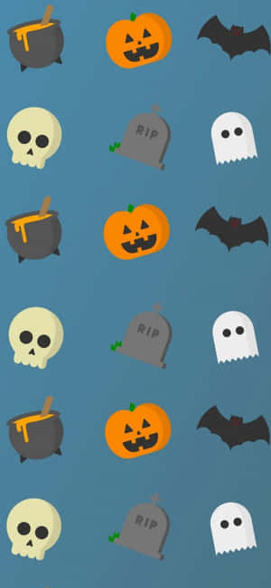 Kry jou Halloween-gees met hierdie feestelike iPhone-agtergrond. — Galaxy C Muurpapier