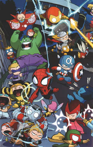 Marvel Art Iphone — Tecno Megapad SE Muurpapier