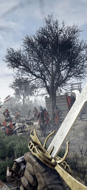 Iphone Xs Mordhau Agtergrond — Moto G47 Muurpapier