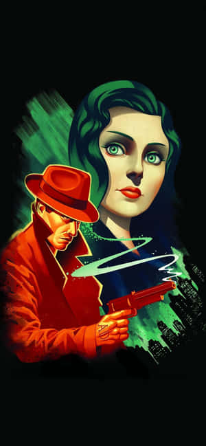 Iphone Xs Max Bioshock Infinite Agtergrond — iPhone Xs Max Muurpapier