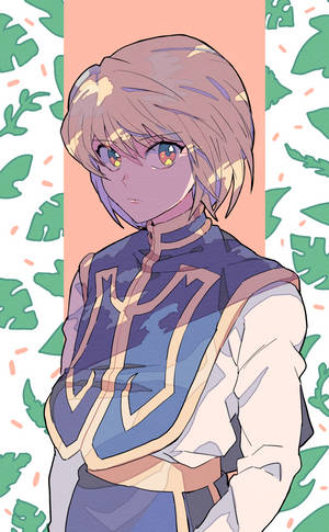 Kurapika Estetiese Fan-kuns agtergrond — Redmi Pad 2 9.7 Muurpapier