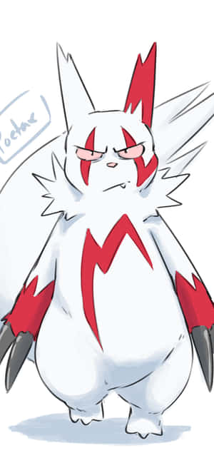 Kwaai Gesig Van Zangoose — Oppo Reno16 Muurpapier