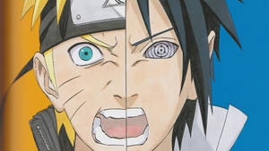 Kwaai Naruto En Sasuke agtergrond — Naruto en sasuke Muurpapier