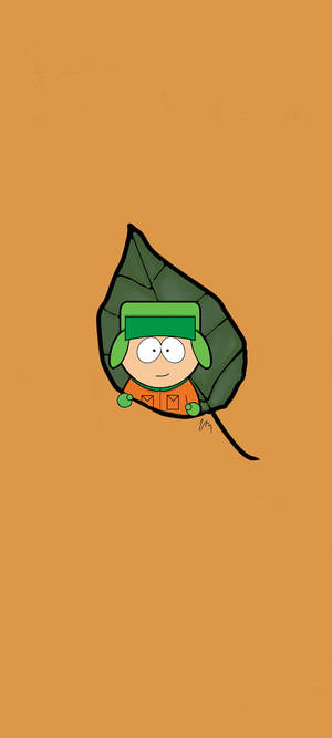 Kyle Broflovski Blaar Kuns-agtergrond — 20:9 Muurpapier