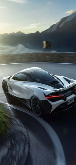 Iphone Xs Mclaren 720s Agtergrond — Honor Play 70C Muurpapier