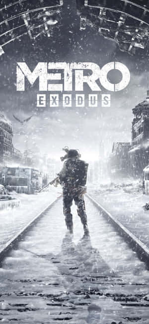 Iphone X Metro Exodus Agtergrond — Vivo X500 Pro Max Muurpapier