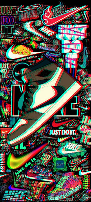 Nike Graffiti — Galaxy A07s Muurpapier