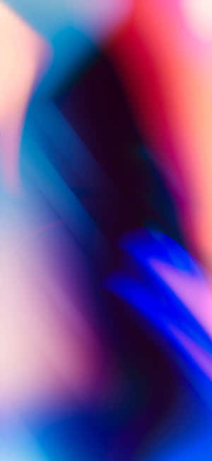Koel Blou Abstrakte Iphone — Oppo Reno Muurpapier