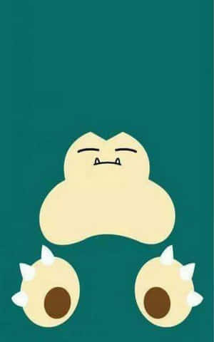 Snorlax agtergrond — Moto Pad 60 Lite Muurpapier