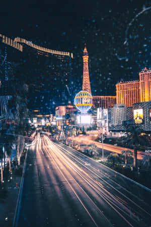 Las Vegas Agtergrond — Vivo Pad Muurpapier