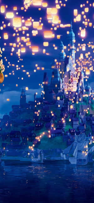 iPhone Xs Max Disney-agtergrond — Tecno Pova Muurpapier