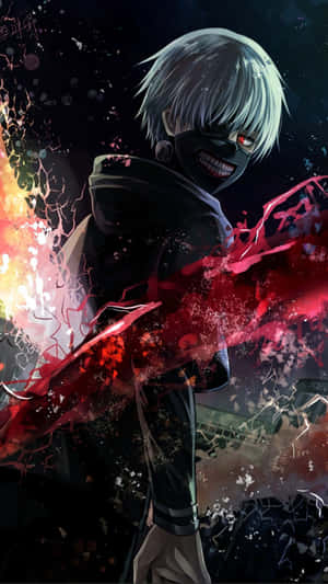 Tokyo Ghoul-agtergrond — Tokyo ghoul GIF Muurpapier