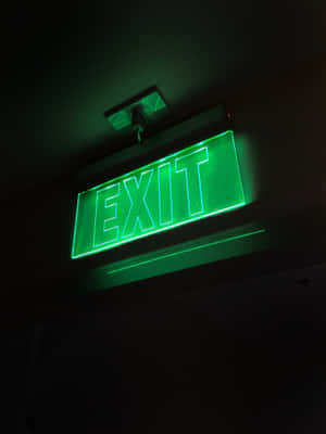 Neon Groen Agtergrond — Neon groen estetika Muurpapier