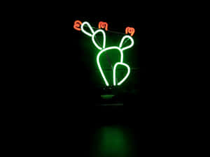Lewendige Neon Groen Estetiese Agtergrond — Neon groen estetika Muurpapier