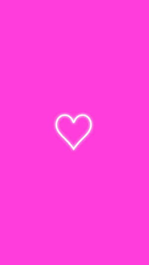 Neon Pienk Estetiese prente — Neon pienk esteties Muurpapier
