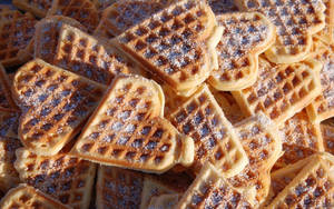 Wafelharte Plat Lê muurpapier — Dag Muurpapier