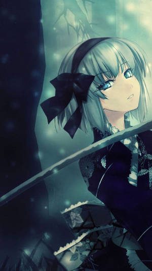 Lieflike Anime iPhone-plakkaat-agtergrond — Anime iPhone Muurpapier