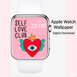 Lieflike Apple Watch-gesig Liefde