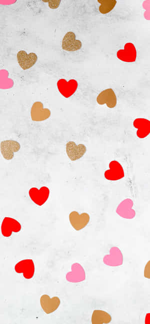 Lieflike Hart Simbool Estetiese Valentynsdag — Tecno Spark Go 3 Pro Muurpapier