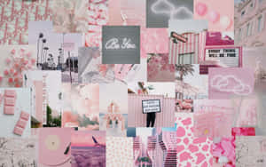 Lieflike Pienk Kawaii-agtergrond — Pienk Kawaii Muurpapier