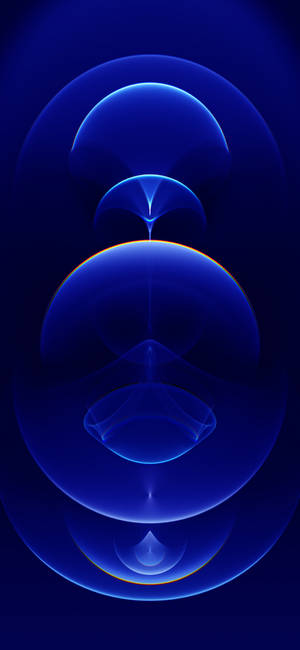 Ligglans Blou iPhone — Samsung S23 Ultra Muurpapier