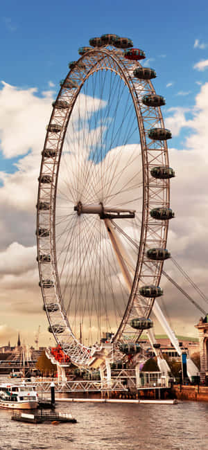 London Eye-reuzenrad — Huawei nova 16 Muurpapier