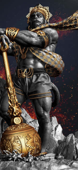 Hanuman Prente — Realme P4 Power Muurpapier