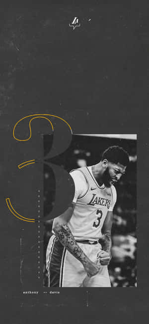 Anthony Davis-agtergrond — iPhone 15 Plus Muurpapier