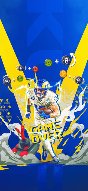 Los Angeles Rams Wedstryd Verby Muurpapier — iPhone 13 Pro Max Muurpapier