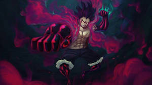 Luffy Gear 4 Goties muurpapier — Luffy gear 4 Muurpapier