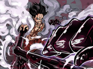 Luffy Gear 4 Uitgeput muurpapier — Luffy gear 4 Muurpapier