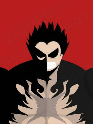 Luffy Gear 4 Vektor muurpapier — Luffy gear 4 Muurpapier