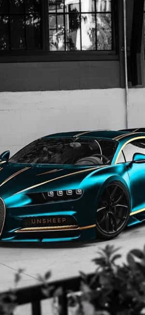 Iphone Xs Bugatti Agtergrond — Vivo Y500s Muurpapier